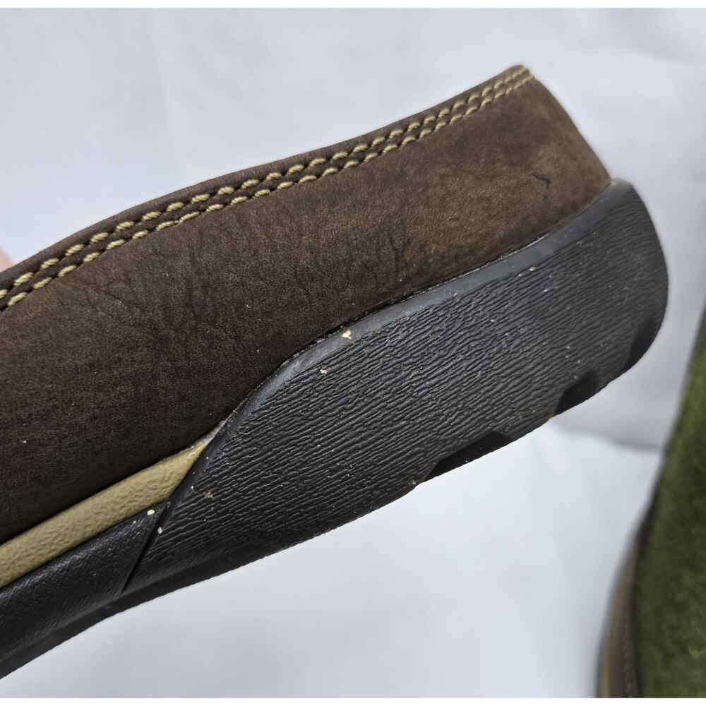 Chaco Women’s Green and Brown Felt Slip-On Clogs - Picture 12 of 12